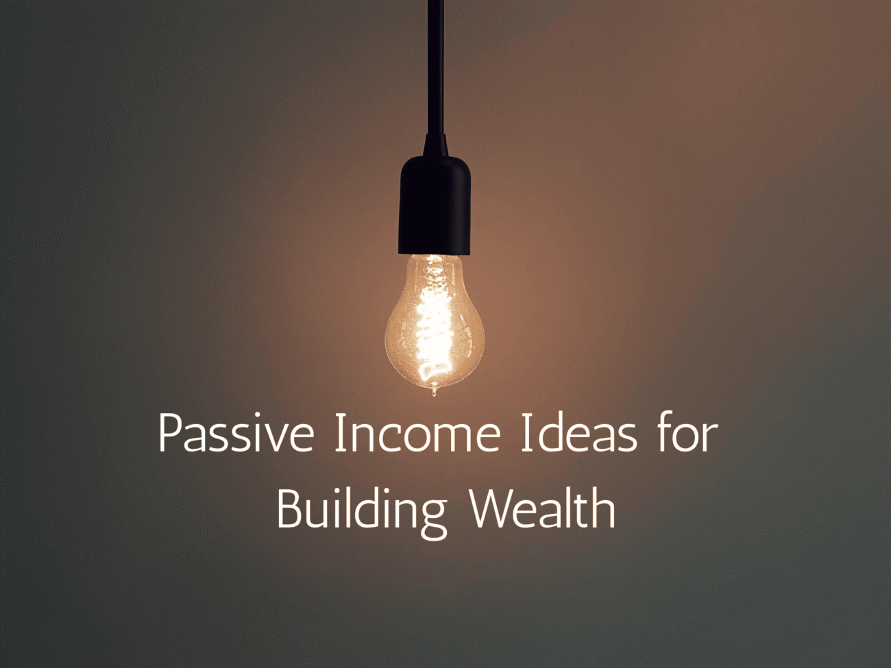 Passive Income Ideas