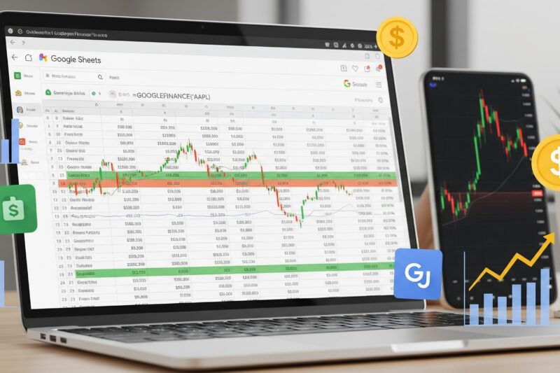How to Track Stocks in Google Sheets Using Google Finance (Complete Step-by-Step Guide)